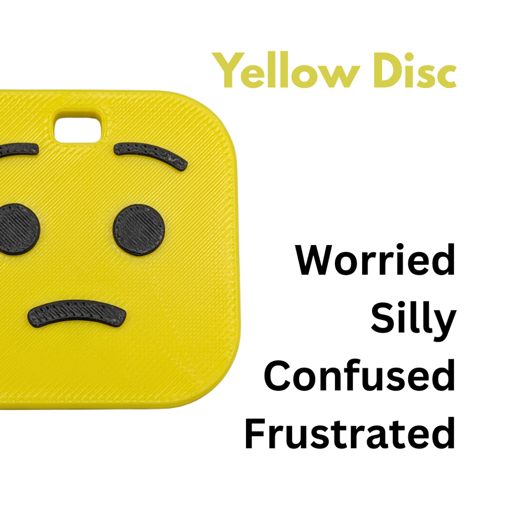 Emotion Keyring Set – Feelings Communication Tool (SEN, Autism & ADHD)