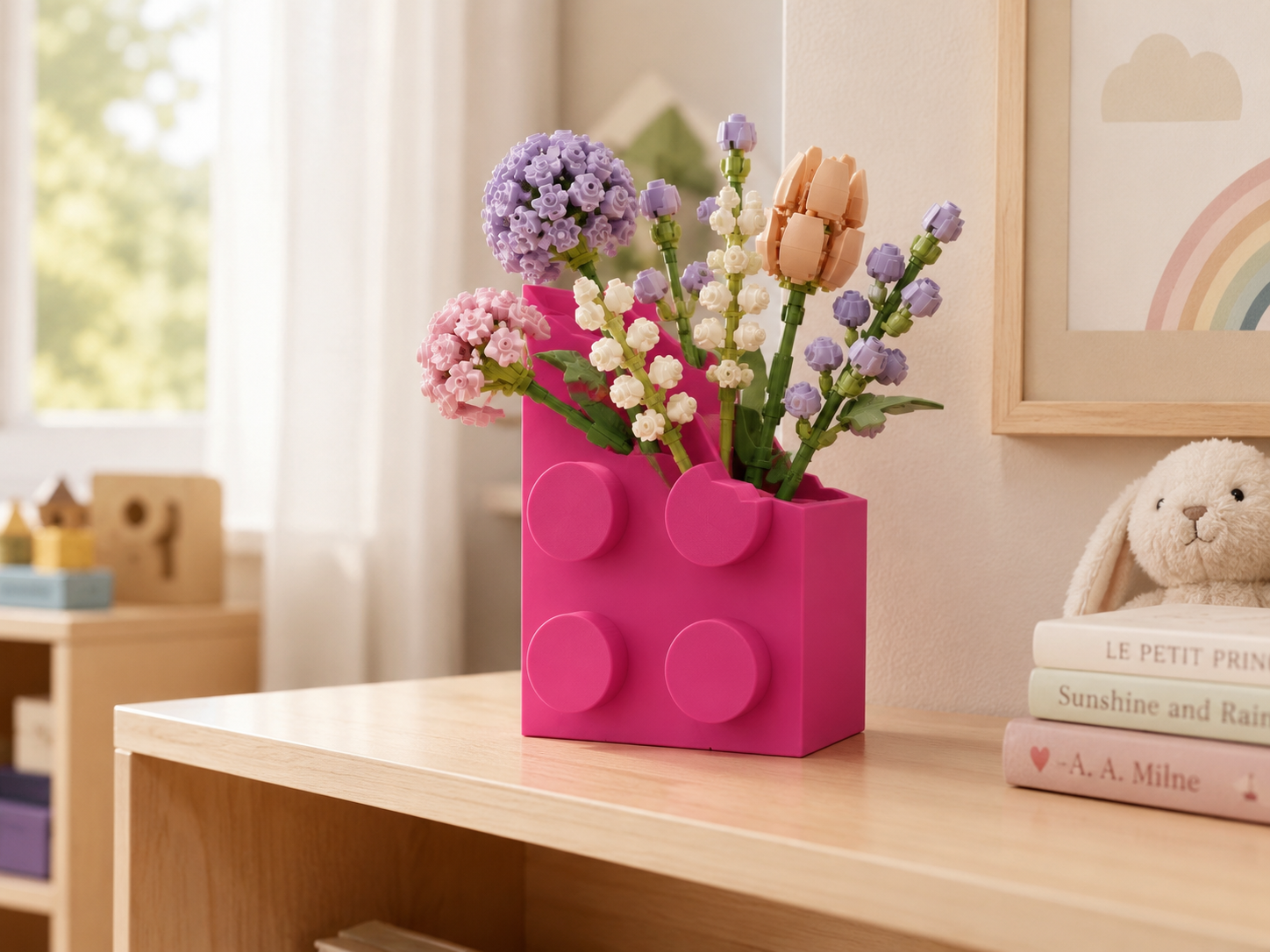 Triformia PlantBloq – Eco-Friendly Brick Style Planter | 3D Printed in the UK