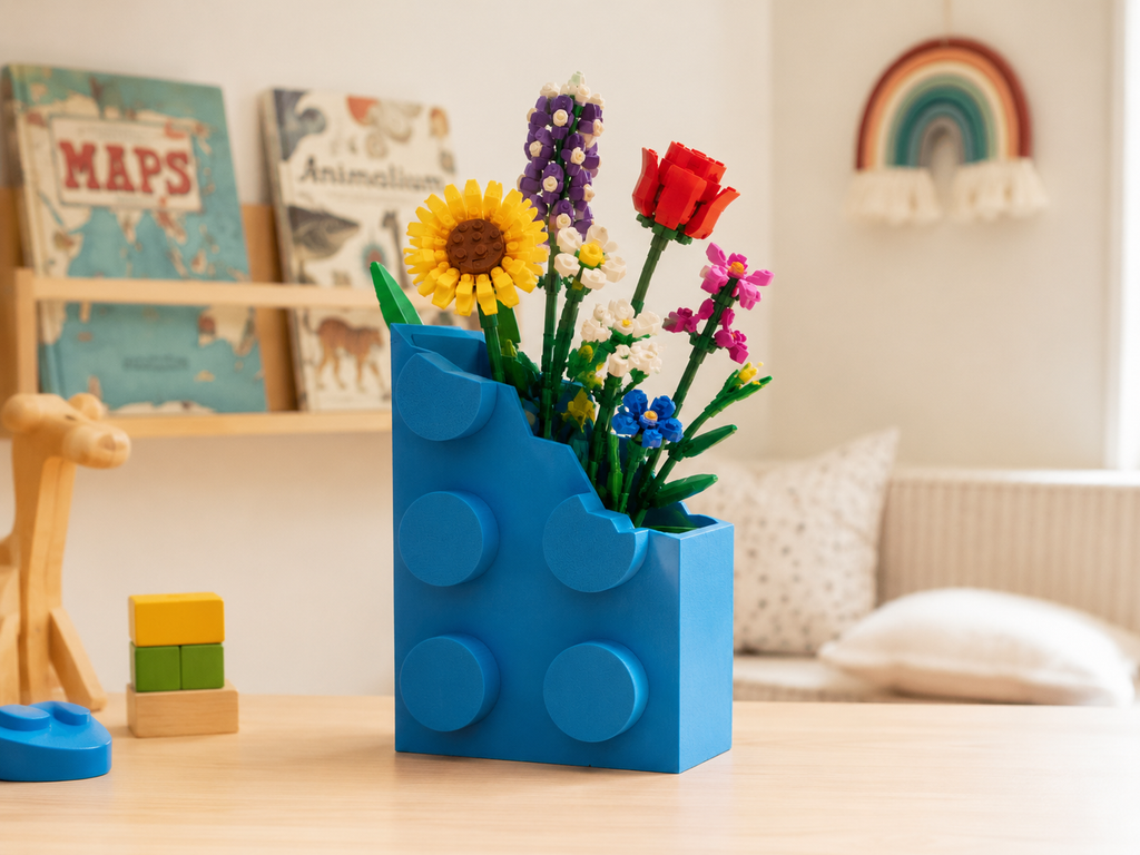 Triformia PlantBloq – Eco-Friendly Brick Style Planter | 3D Printed in the UK