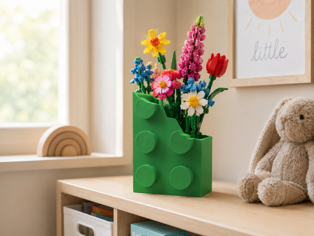 Triformia PlantBloq – Eco-Friendly Brick Style Planter | 3D Printed in the UK