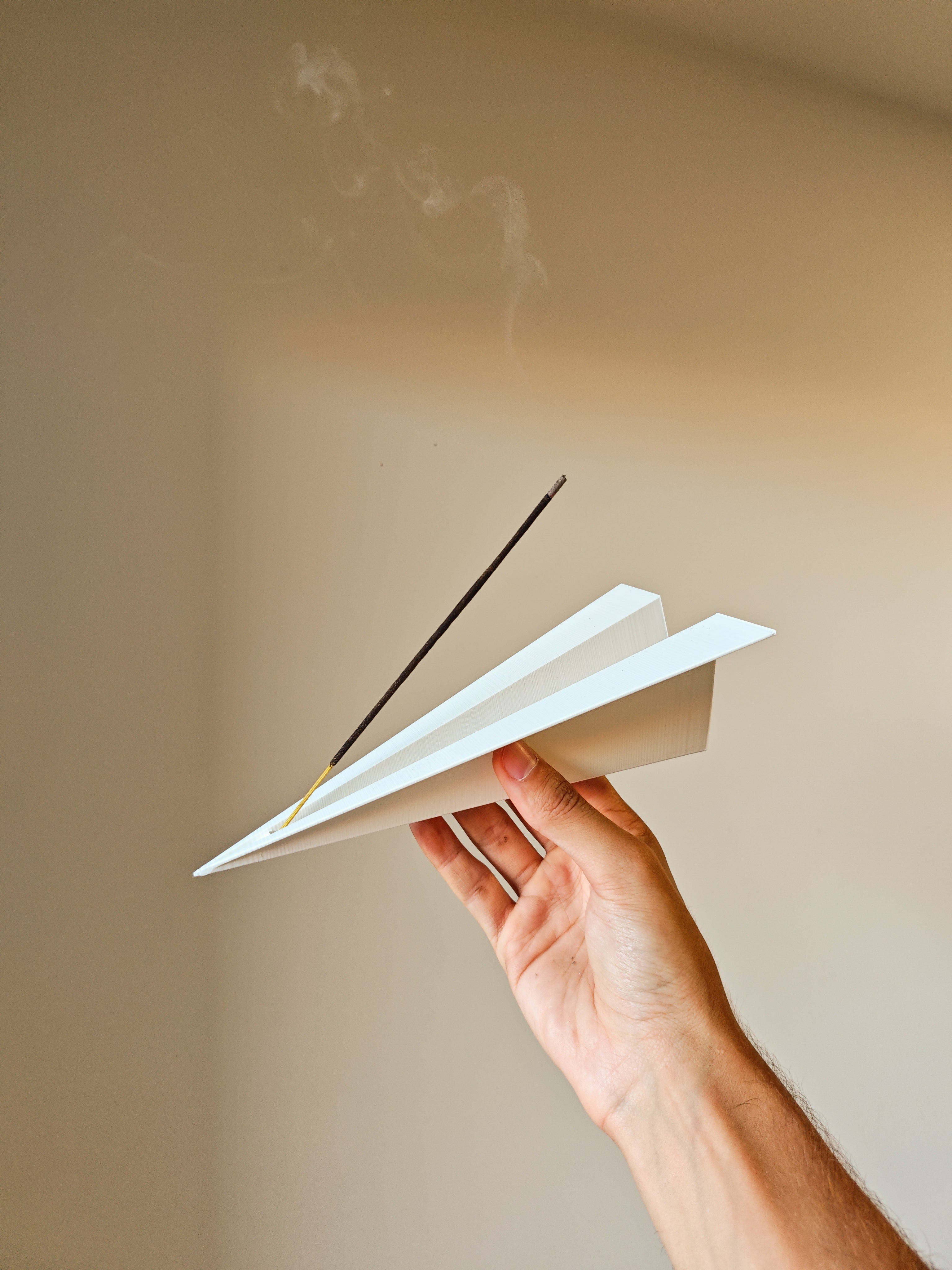 The Glide – Eco 3D Printed Paper Plane Incense Holder