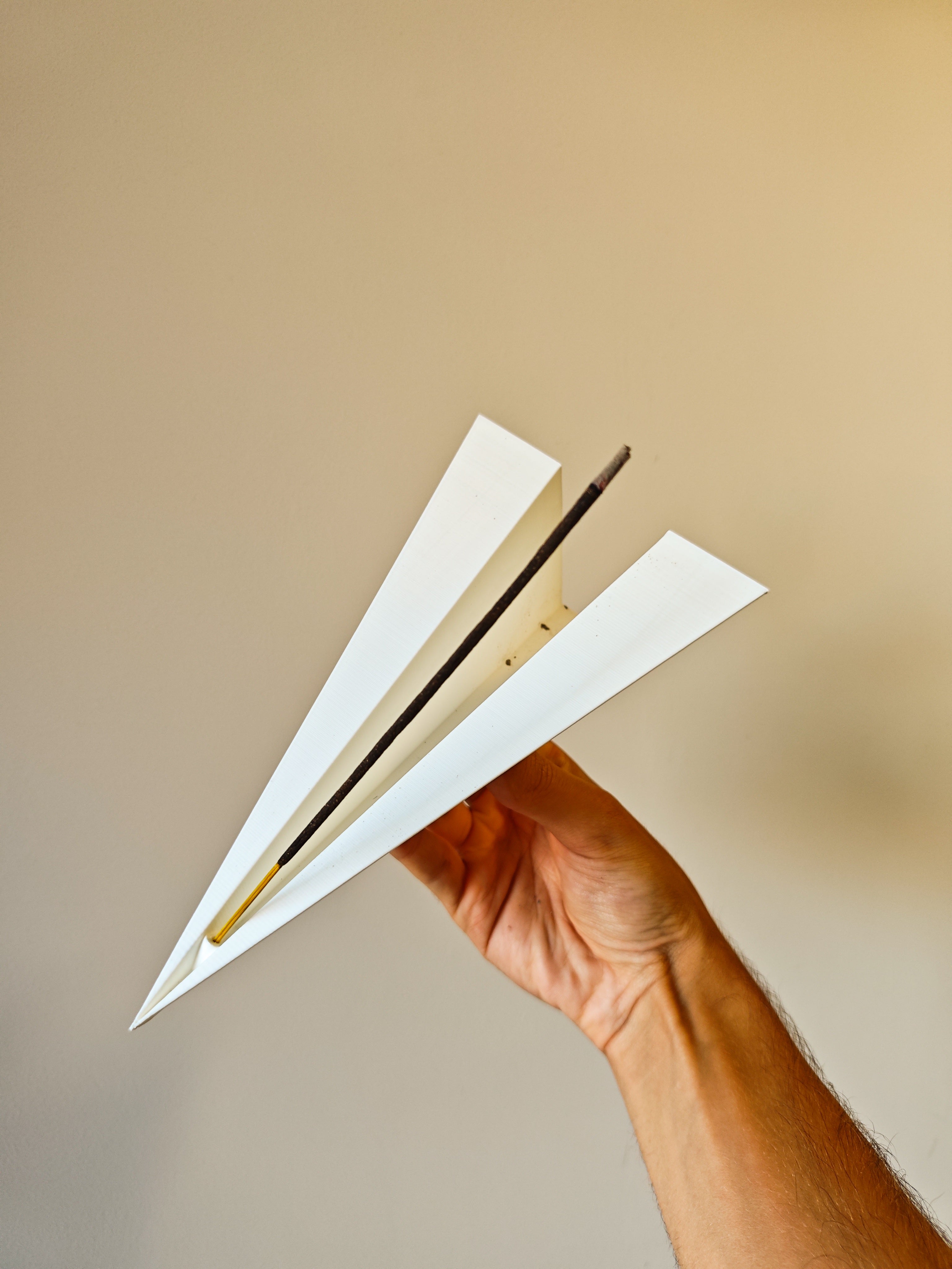 The Glide – Eco 3D Printed Paper Plane Incense Holder