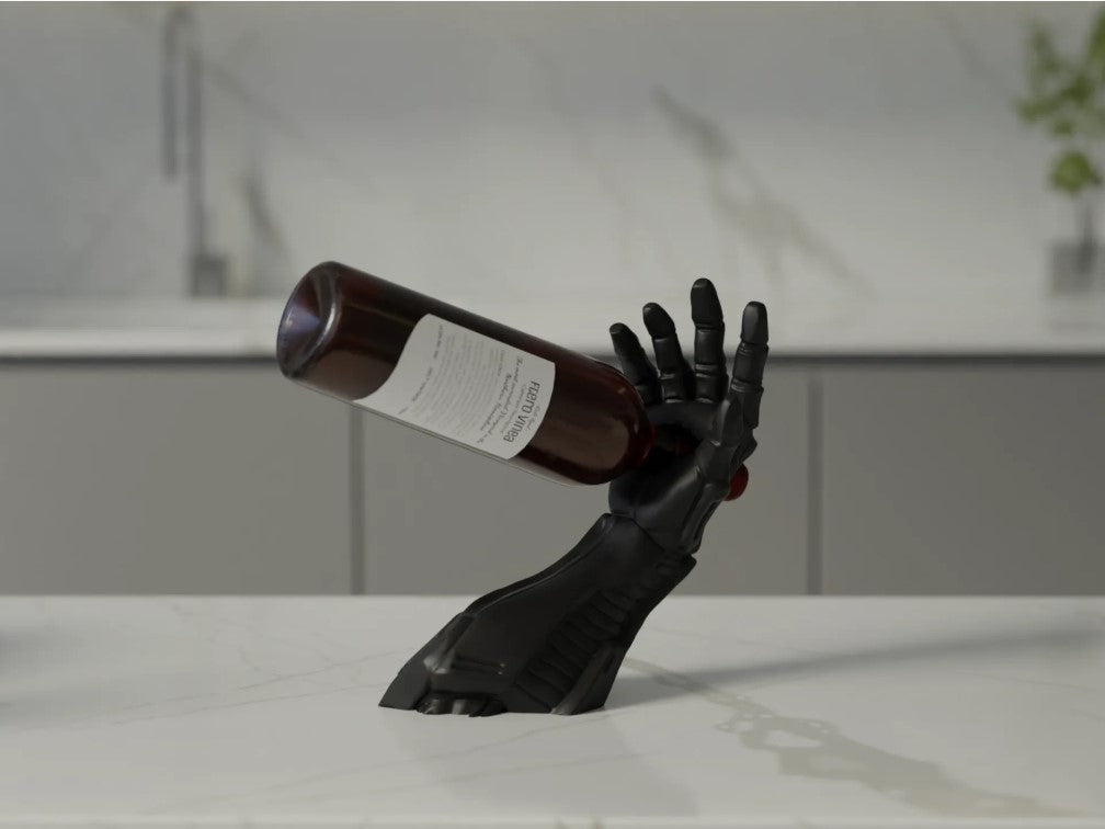 Robot Arm Wine Holder | Futuristic Novelty Gift