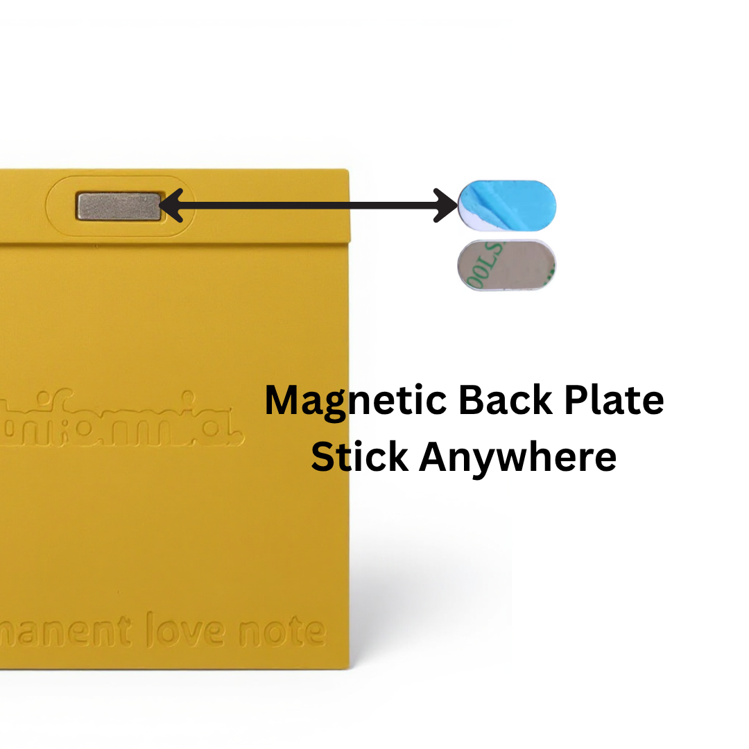Permanent Love Note – Reusable Magnetic Message Plaque | Eco-Friendly & UK Made