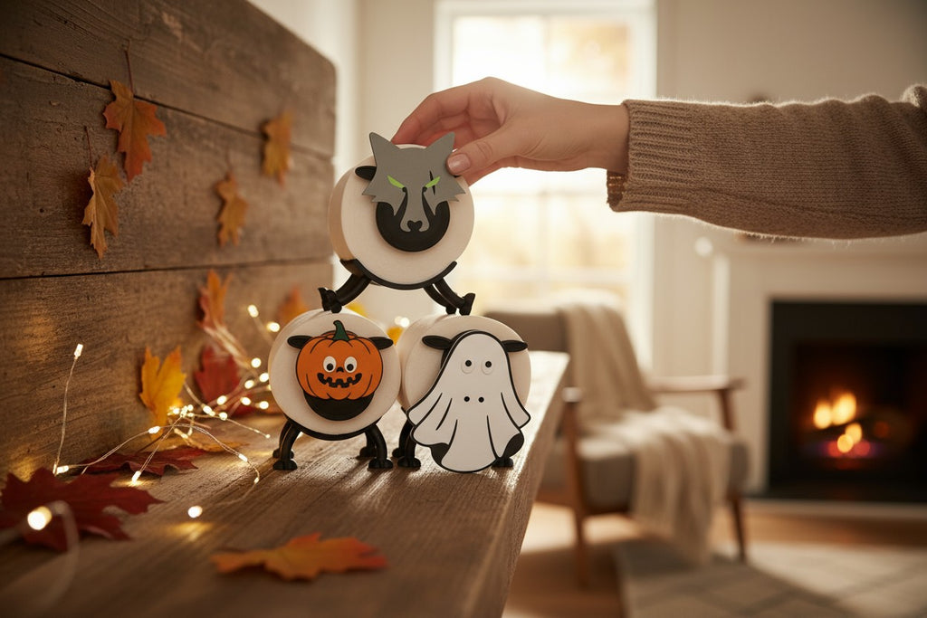 Limited Edition - Halloween Sheep Accessories – Ghost, Wolf & Pumpkin Masks
