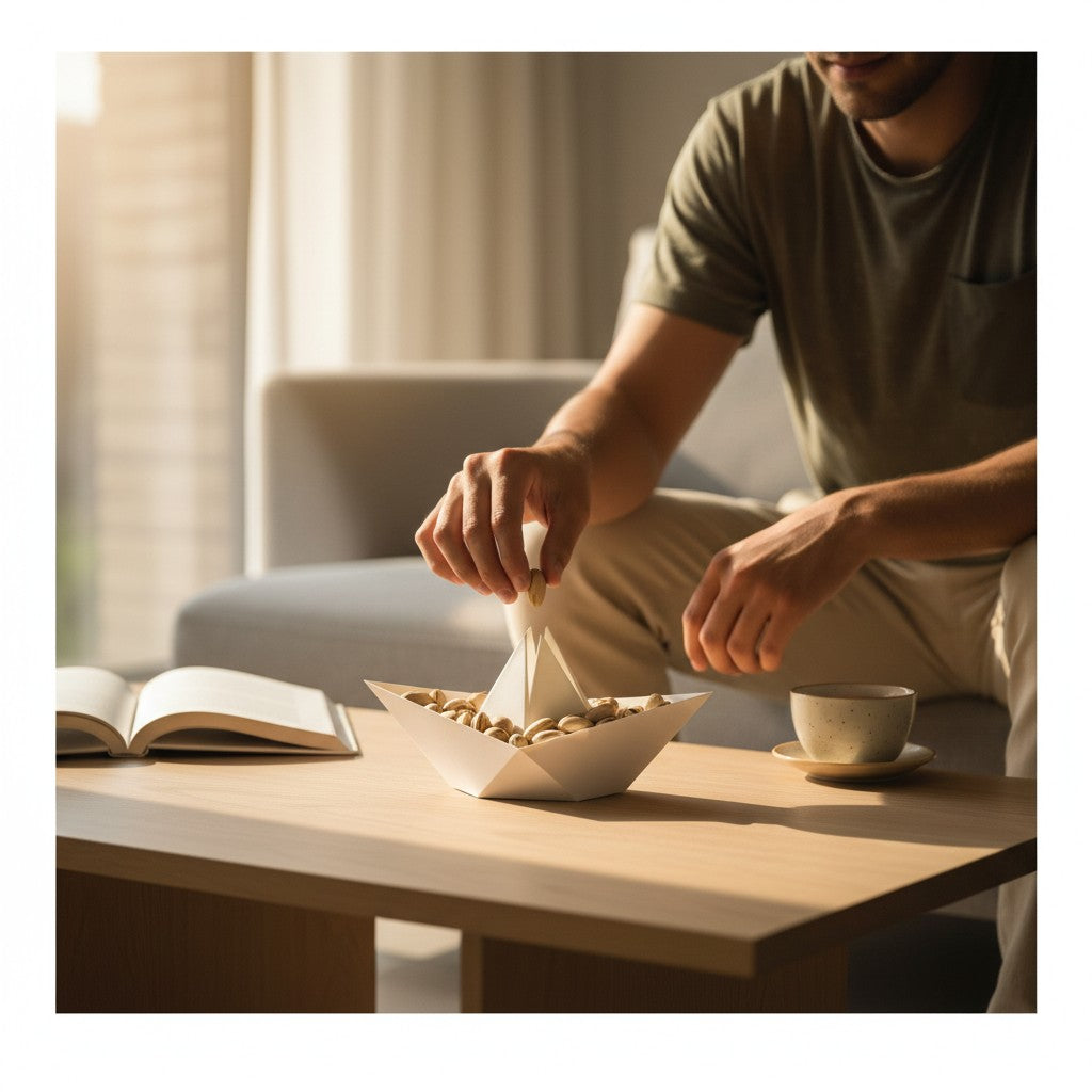 Origami Pistachio Bowl | Quirky Homeware